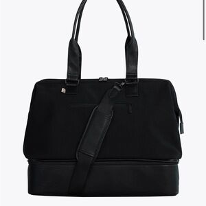 BEIS Black Weekender Bag